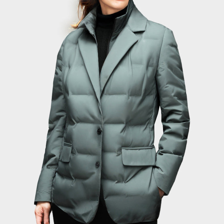 Chloe | Warm Padded Down Women's Winter Coat - EasyApparels