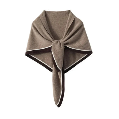 Cozy Lightweight Triangle Scarf - Warm Cashmere Accessory