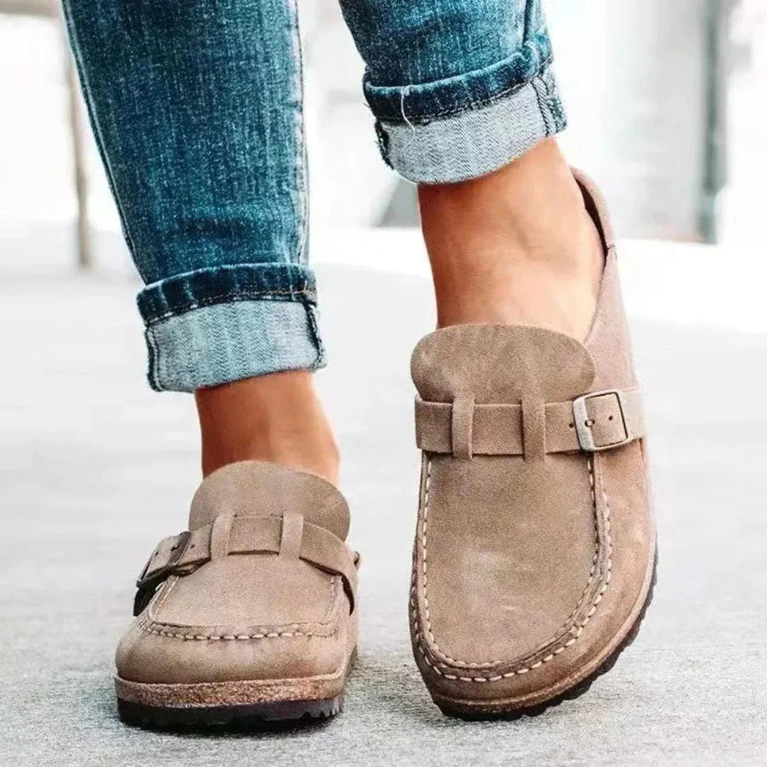 Luxury Velvet Strap Mules