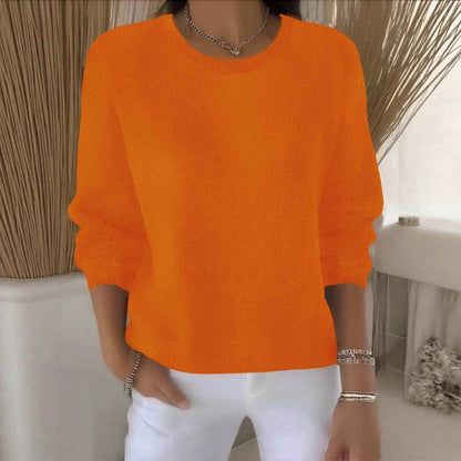 Cozy Acrylic Crew Neck Sweater