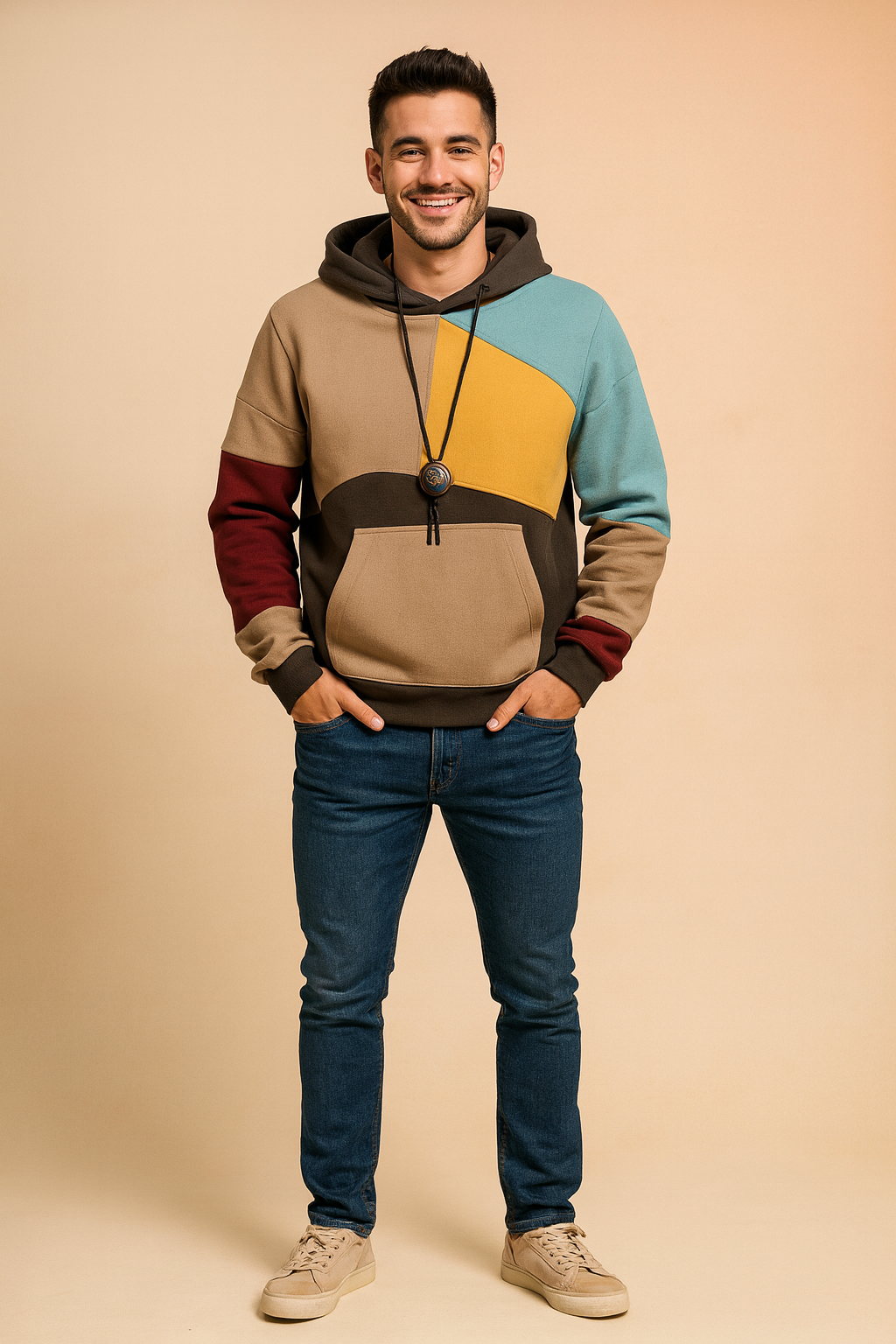 Relaxed Fit Hooded Sweatshirt