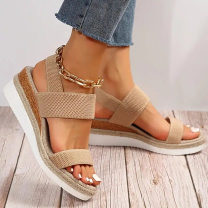 Stylish Wedge Sandals for Women - Comfortable Espadrille