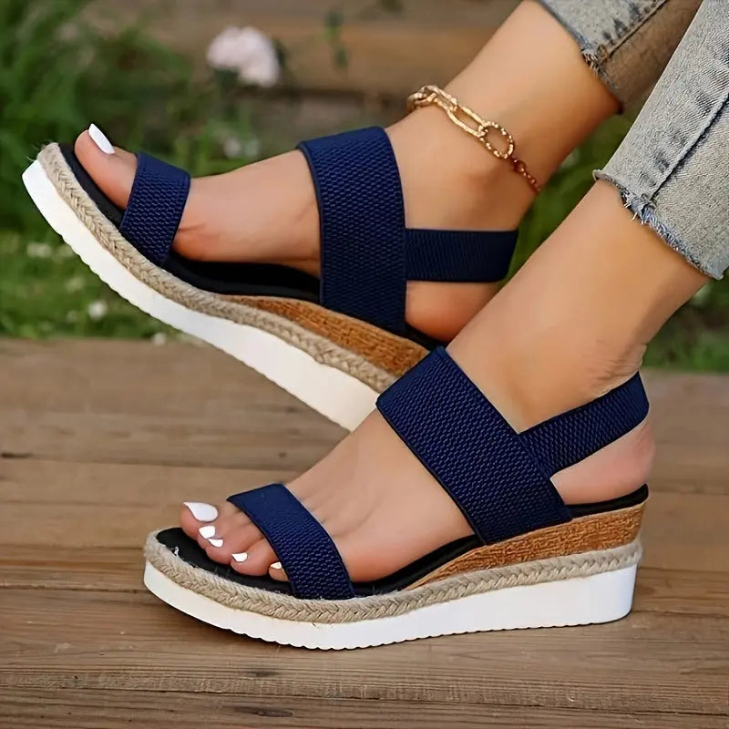 Stylish Wedge Sandals for Women - Comfortable Espadrille