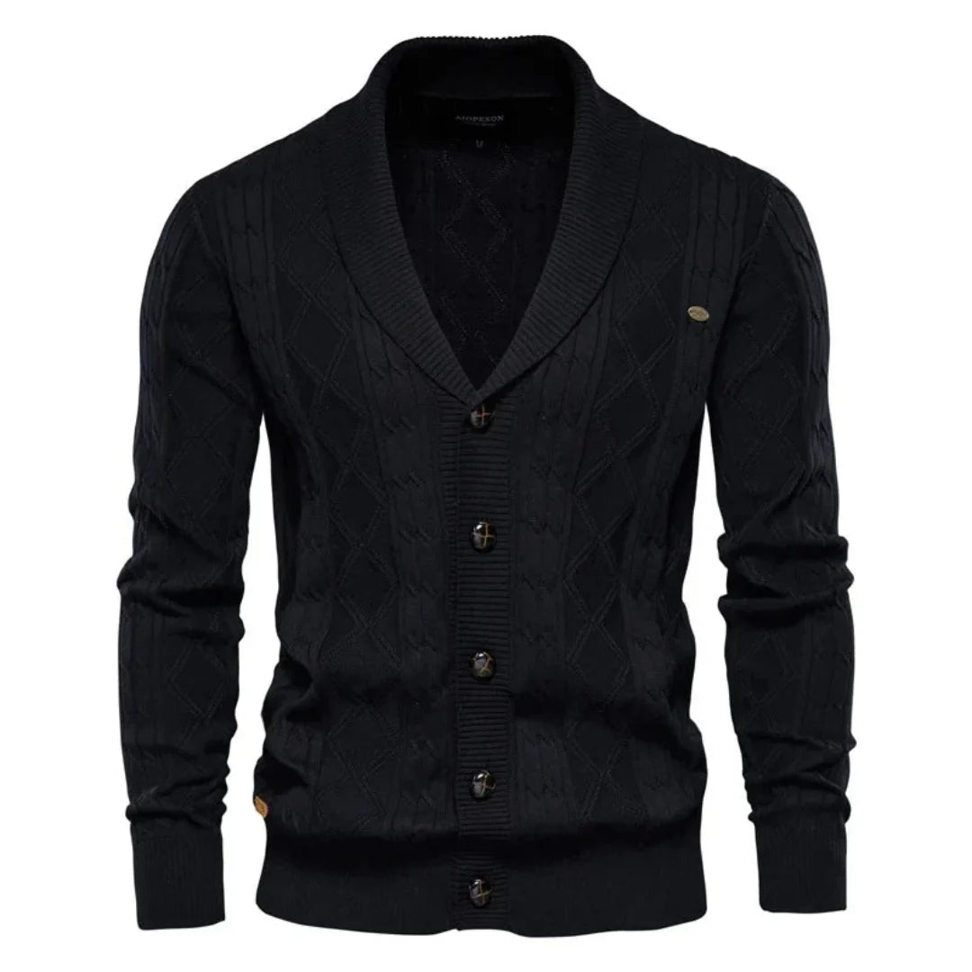 Timeless Crew Neck Sweater Cardigan