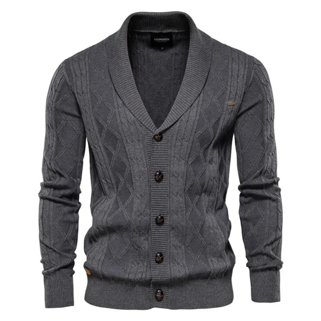 Timeless Crew Neck Sweater Cardigan