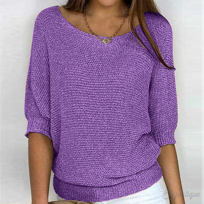 Comfy Relaxed Fit Women's Oversized Sweater