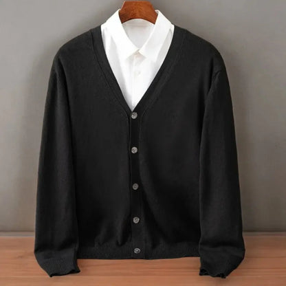 Luxurious V Neck Cashmere Sweater