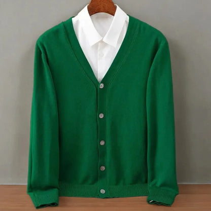 Luxurious V Neck Cashmere Sweater