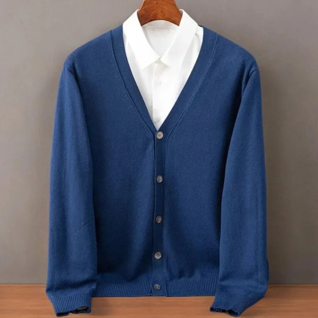 Luxurious V Neck Cashmere Sweater