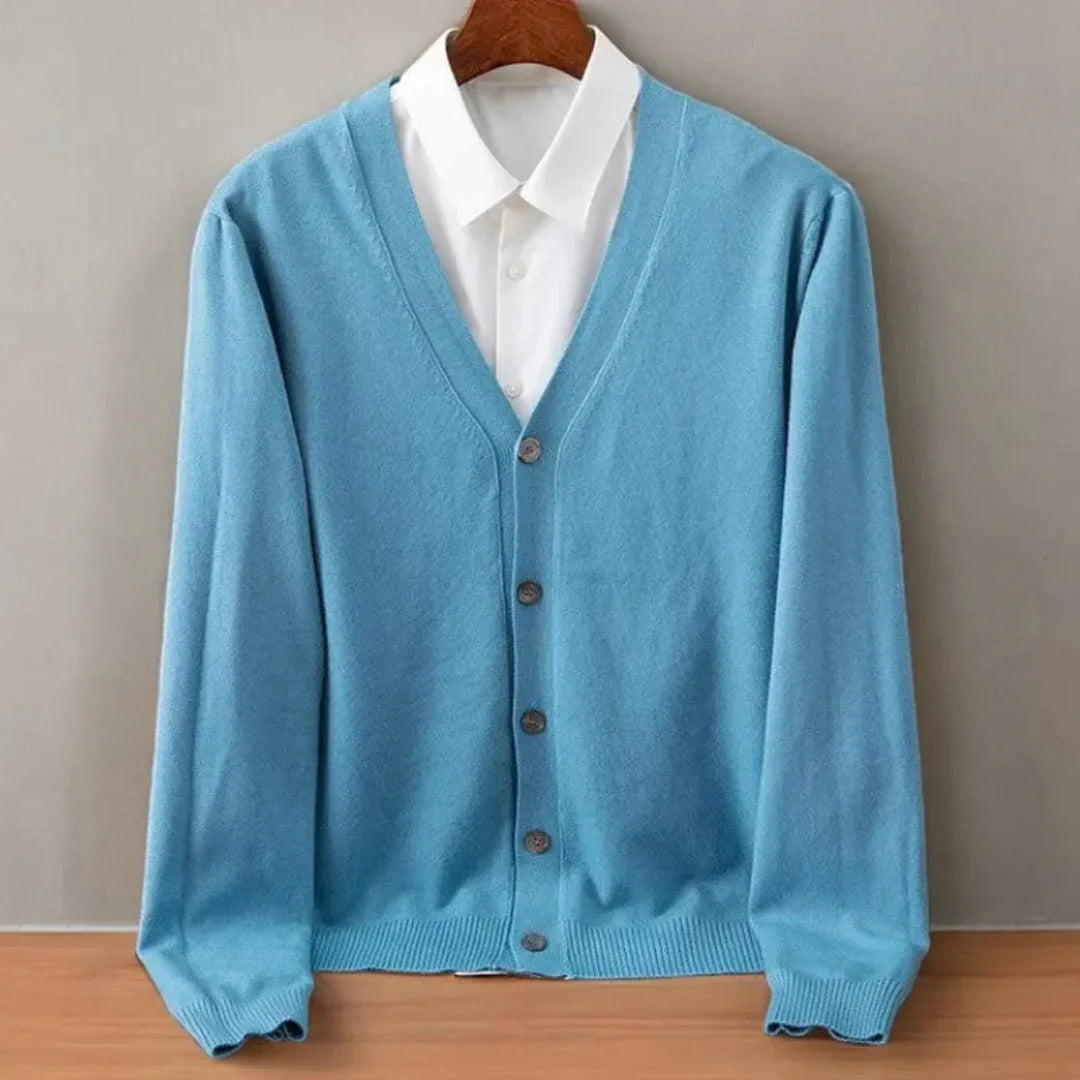 Luxurious V Neck Cashmere Sweater