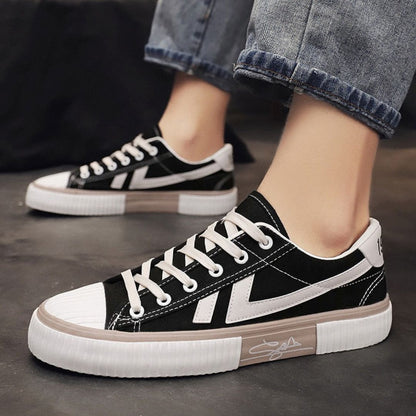 Premium Canvas Low Top Sneakers