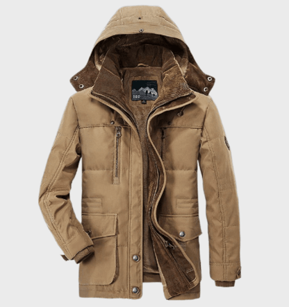 Warm Men's Insulated Winter Coat