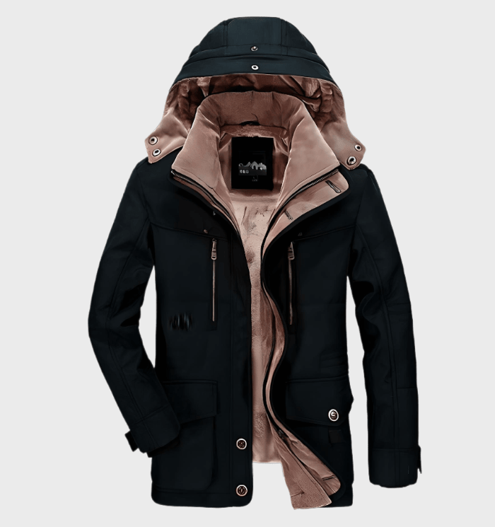 Warm Men's Insulated Winter Coat