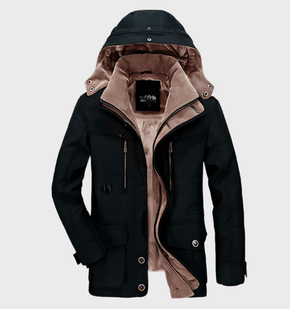 Warm Men's Insulated Winter Coat