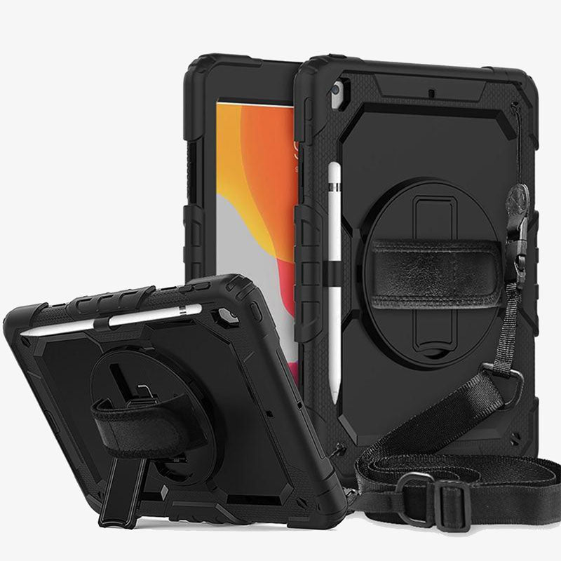 Tough Protective iPad Cover with Handle Strap - Luxicro