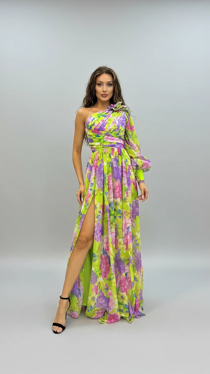 Women's Elegant Off Shoulder Long Maxi Dress