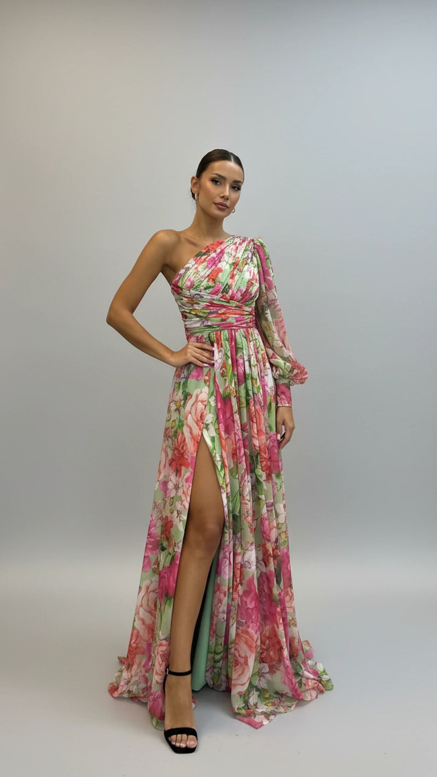 Women's Elegant Off Shoulder Long Maxi Dress