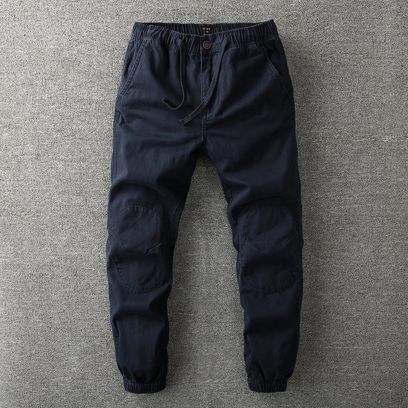 Relaxed Fit Camouflage Jogging Pants for Men