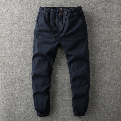 Relaxed Fit Camouflage Jogging Pants for Men