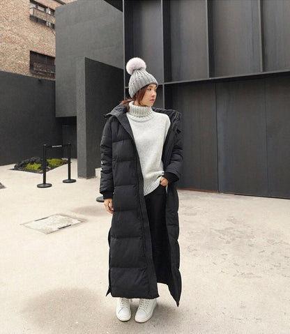 Warm Waterproof Long Women's Parka Coat