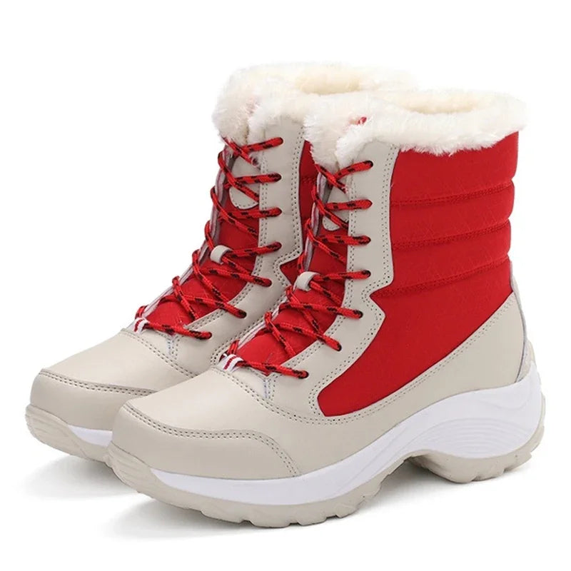 Warm Insulated Women's Winter Snow Boots