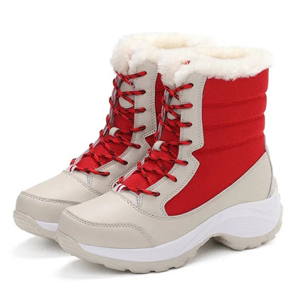Warm Insulated Women's Winter Snow Boots