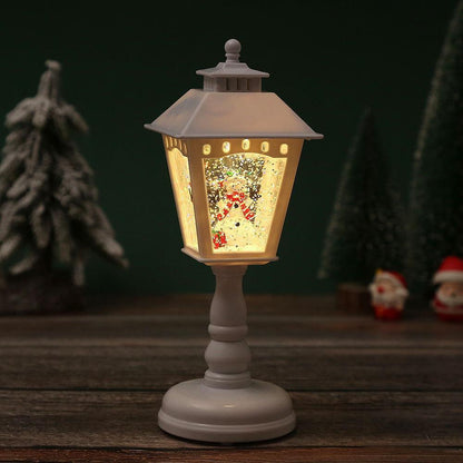 Festive Holiday Table Lamp Christmas Decorations