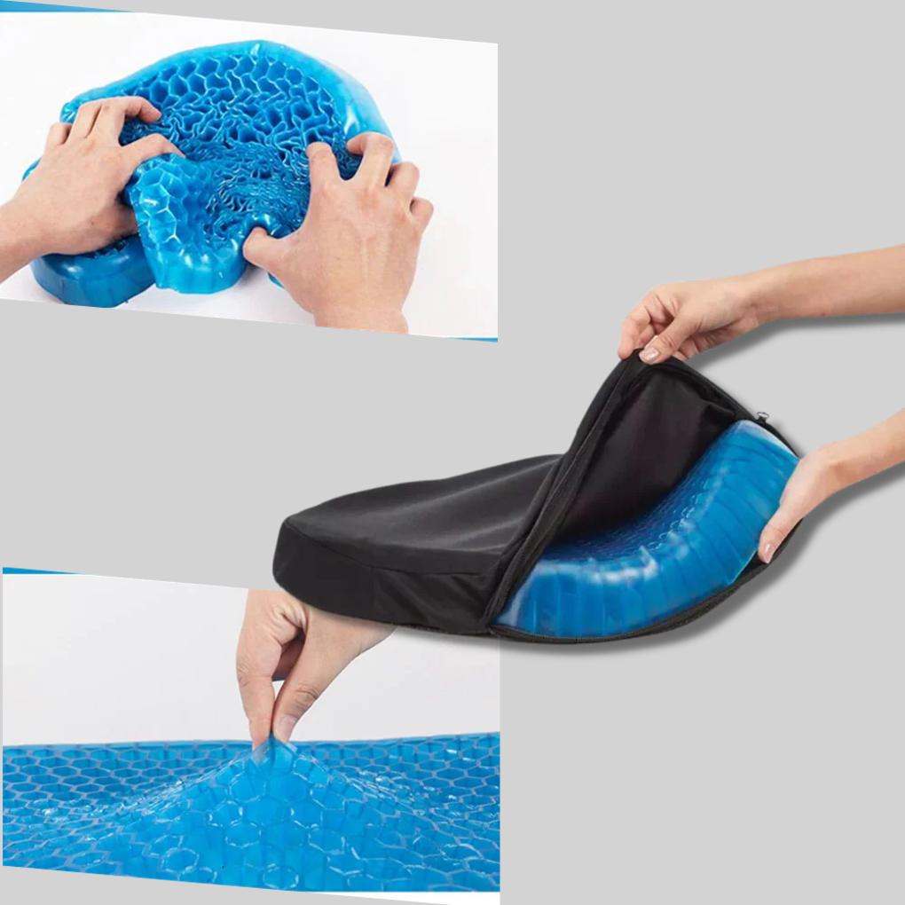 Comfortable Gel Seat Pad - Extra Support Cushion
