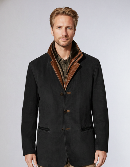 Classic Leather Men's Vintage Jacket