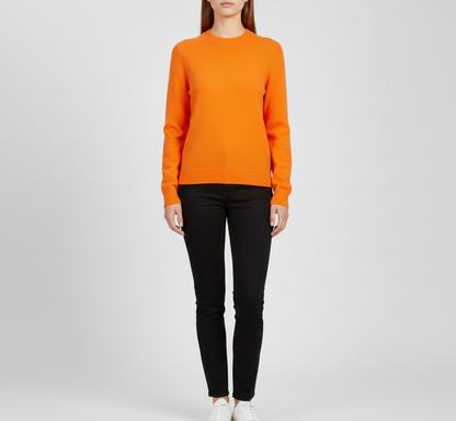 Soft Women's Cashmere Crew Neck Sweater