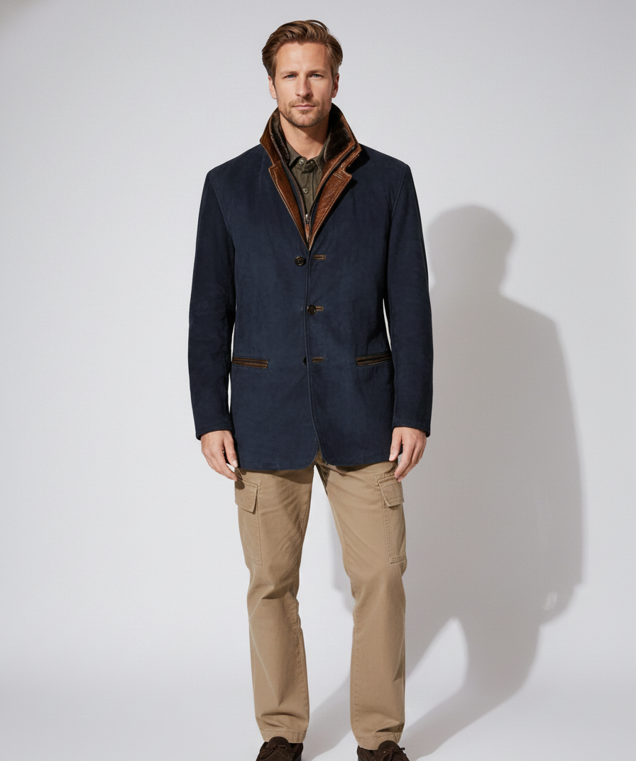 Classic Leather Men's Vintage Jacket