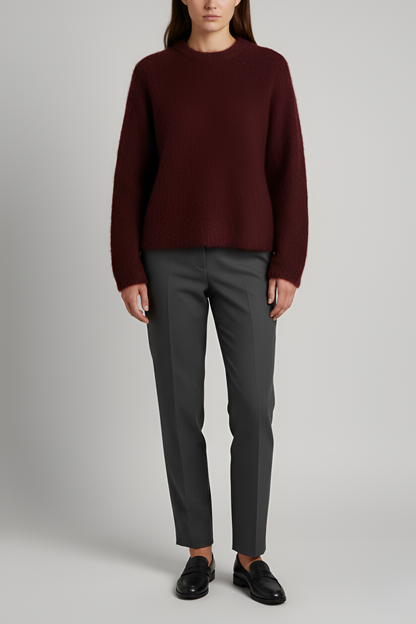 Soft Women's Wool Turtleneck Sweater