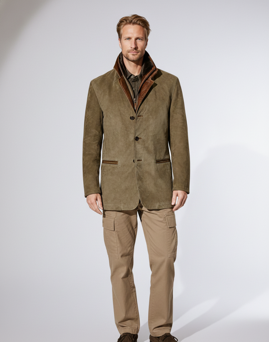 Classic Leather Men's Vintage Jacket - EasyApparels