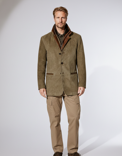 Classic Leather Men's Vintage Jacket - EasyApparels