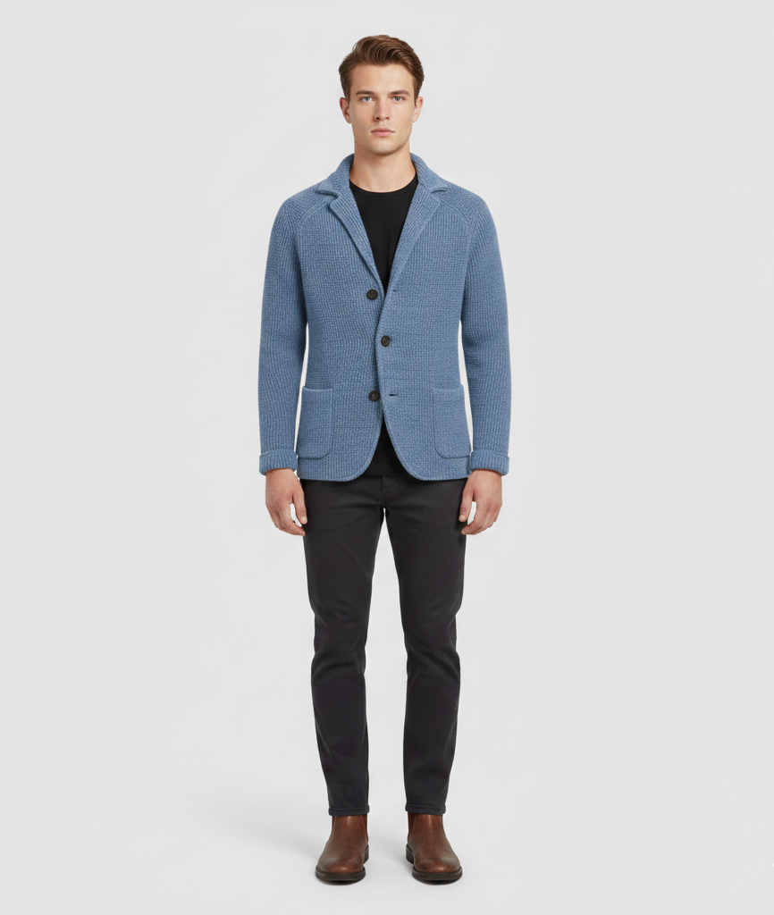 Classic Wool Men's Casual Jacket