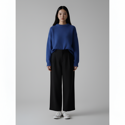 Soft Women's Wool Turtleneck Sweater