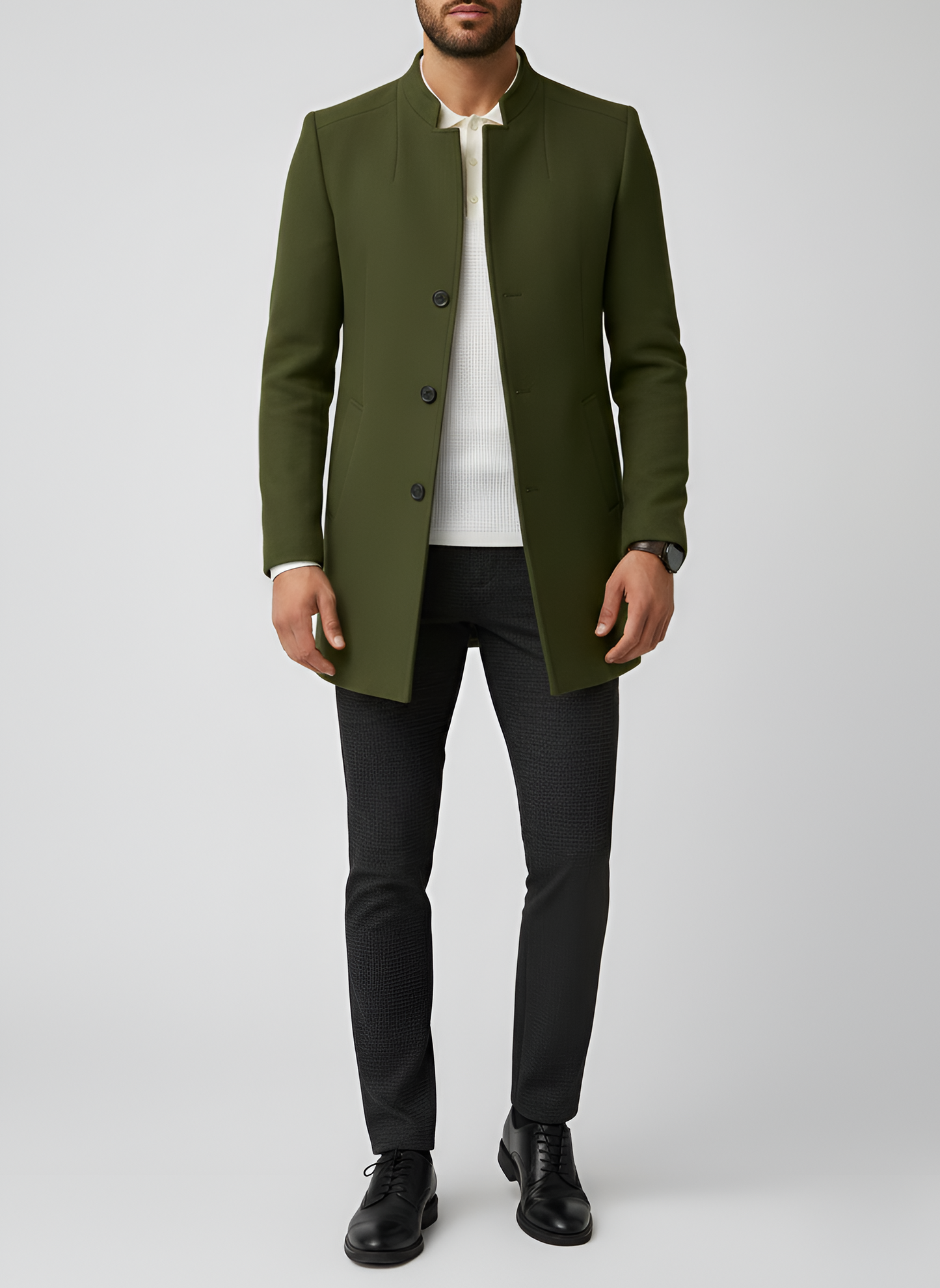 Stylish Mens Tailored Coat