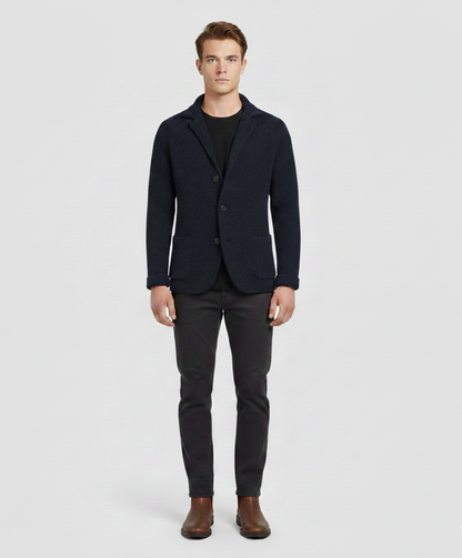 Classic Wool Men's Casual Jacket - EasyApparels