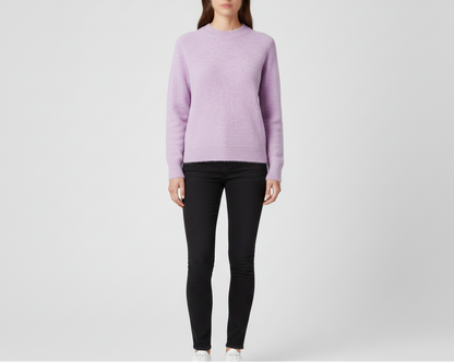 Soft Women's Cashmere Crew Neck Sweater