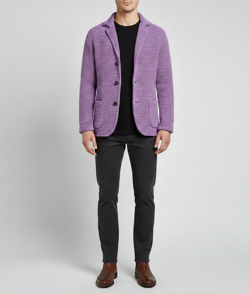 Classic Wool Men's Casual Jacket