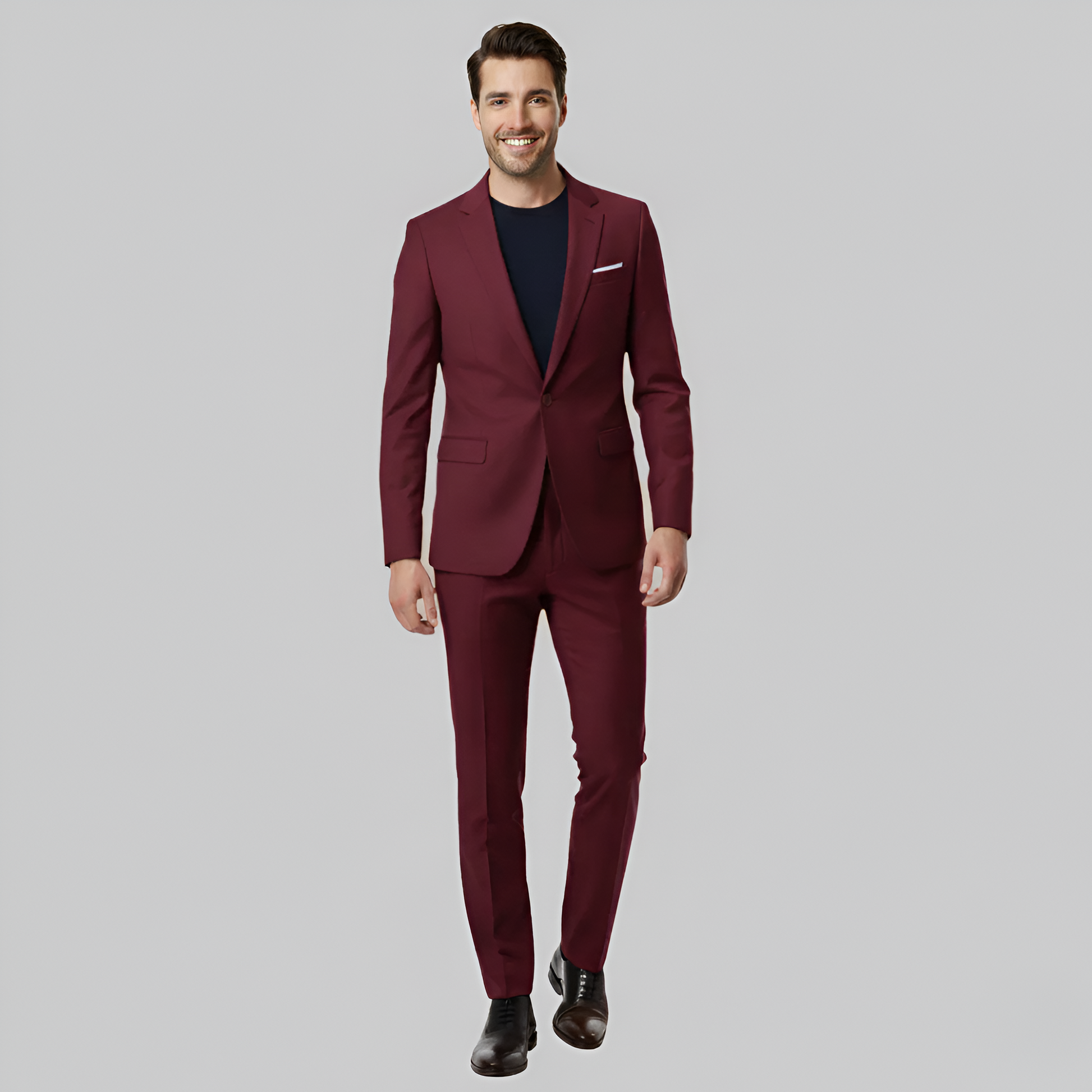 Classic 2 Piece Slim Fit Men's Suit - EasyApparels