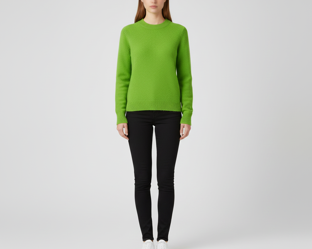 Soft Women's Cashmere Crew Neck Sweater