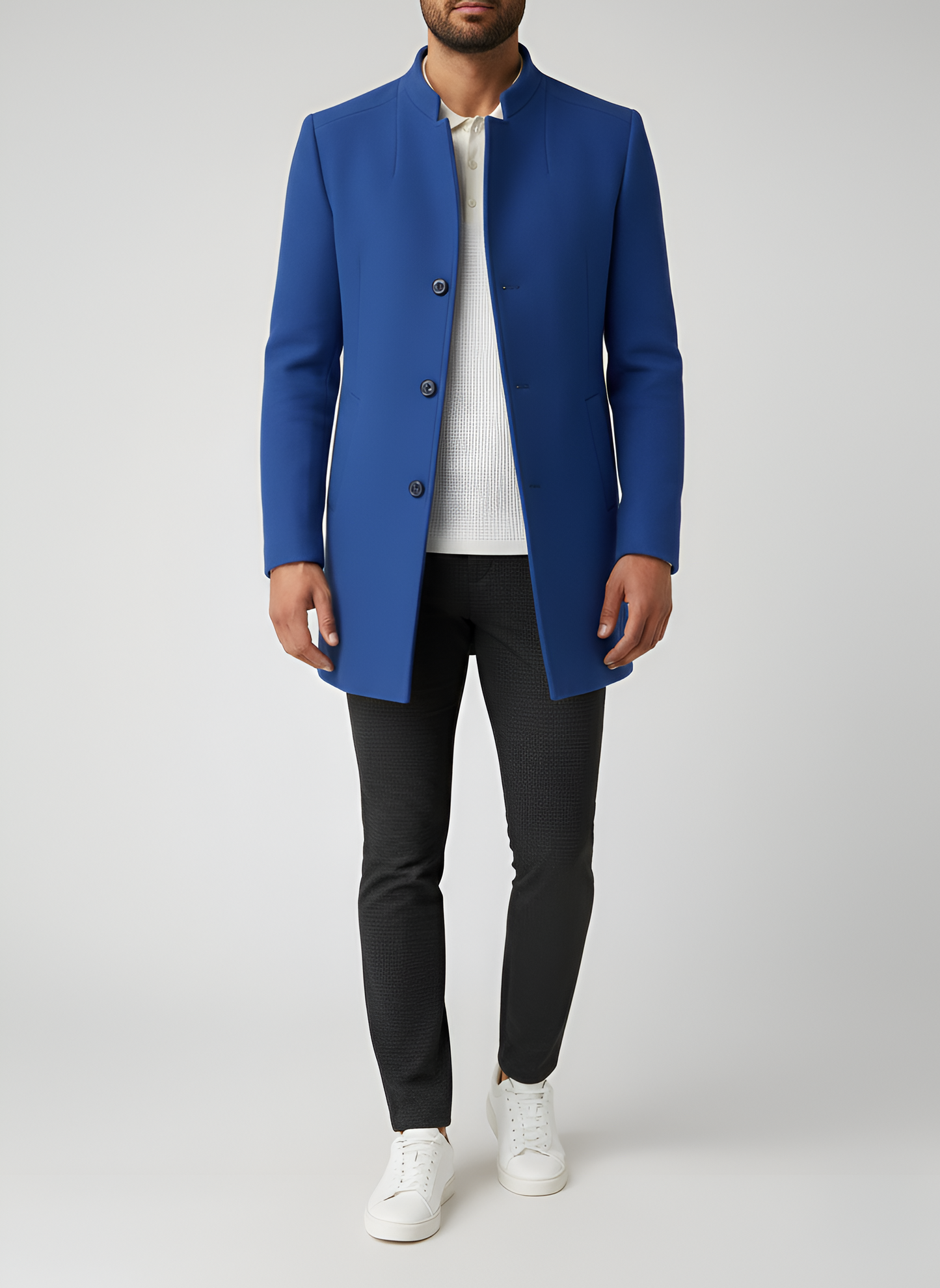 Stylish Mens Tailored Coat