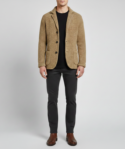 Classic Wool Men's Casual Jacket