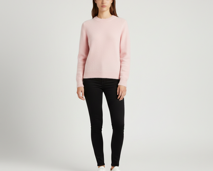 Soft Women's Cashmere Crew Neck Sweater