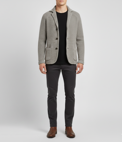Classic Wool Men's Casual Jacket