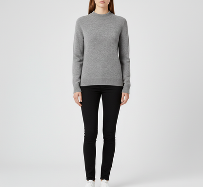Soft Women's Cashmere Crew Neck Sweater