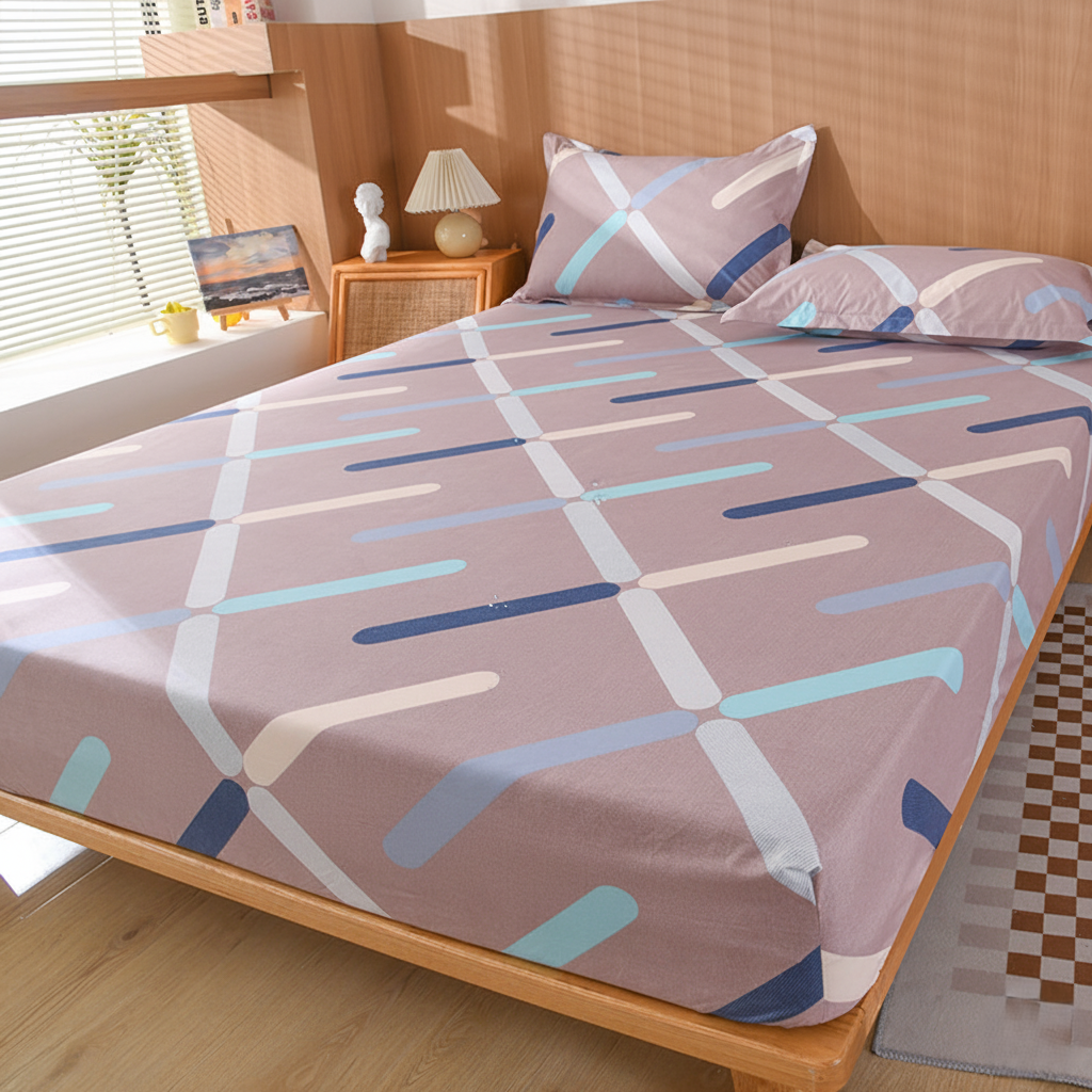 Durable Non Slip Deep Pocket Fitted Sheet