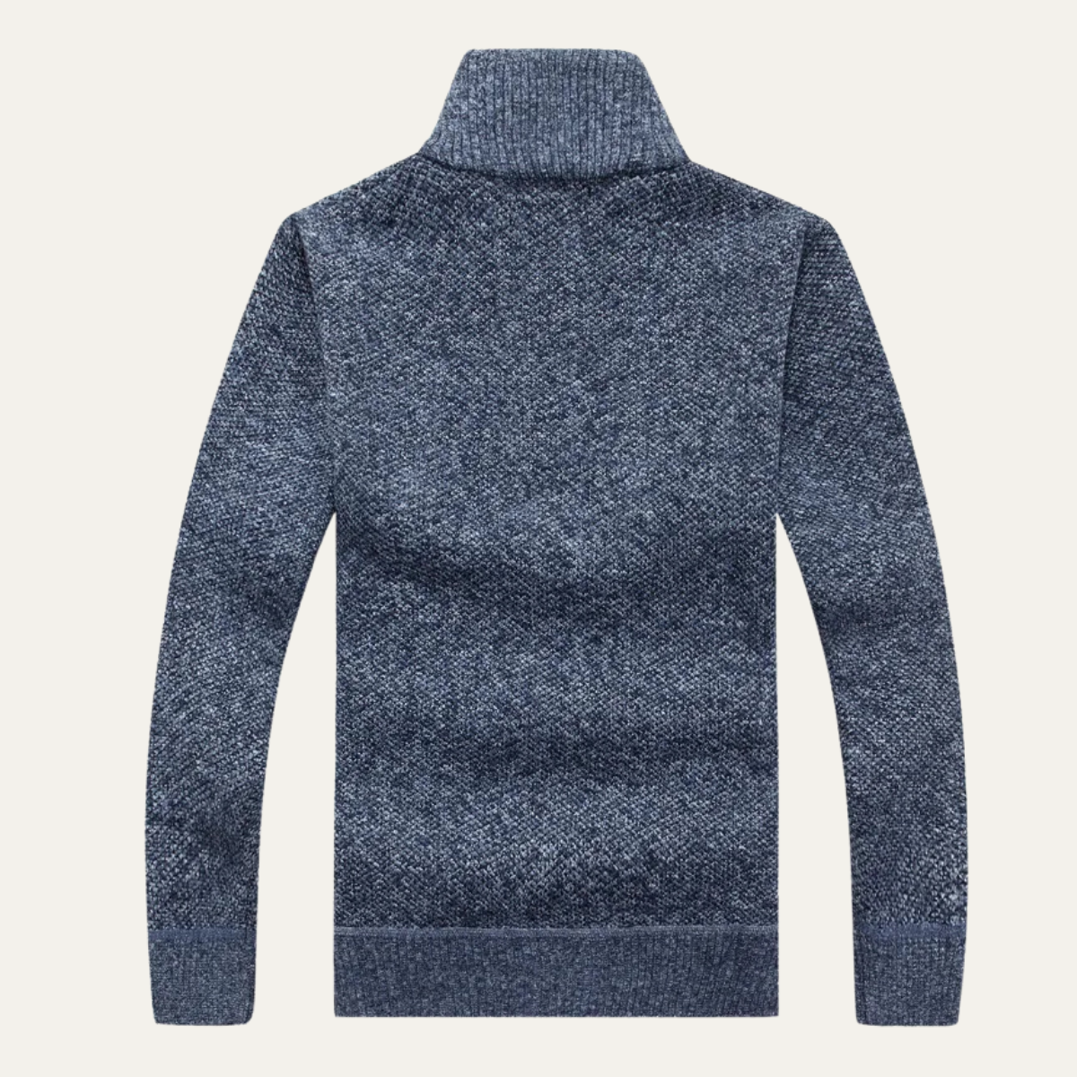 Warm Mens Fleece Half Zip Neck Sweater