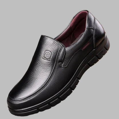 Real Leather Mens Comfort Shoes